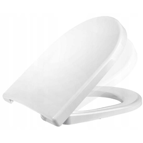 MKW Siège de toilette Omnia Architectura fermeture lente Duroplast
