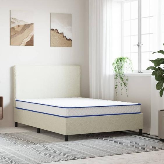 Möbel2024 Matelas mousse à mémoire de forme 140x190x17 cm Blanc Autres matelas 576955