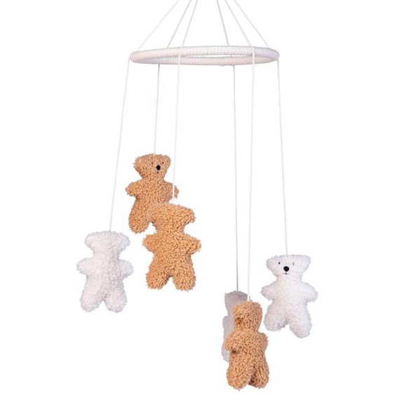 Mobile Accessoire Chambre Bébé Teddy Marron