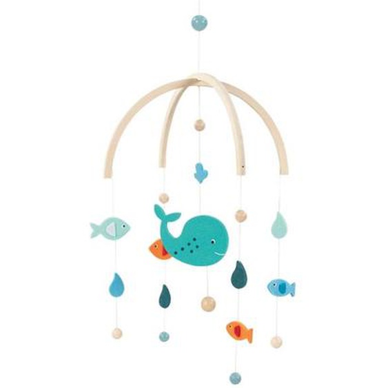 Mobile Baleine Beige