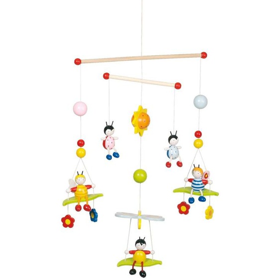 Mobile Des Petits Insectes Beige