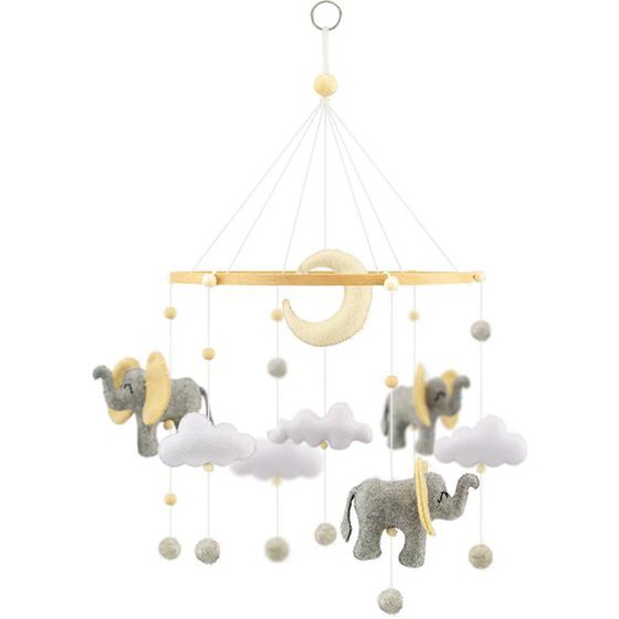 Mobile Les Éléphants Gris