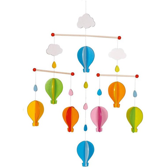 Mobile Montgolfières Beige