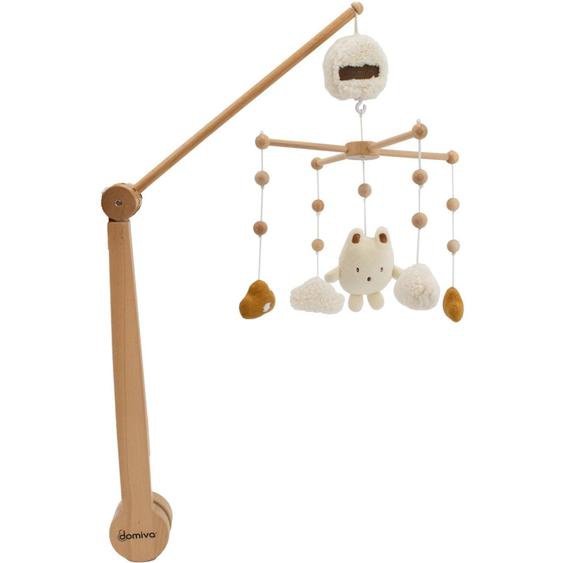 Mobile Musical Au Fil De Leau Beige, Marron