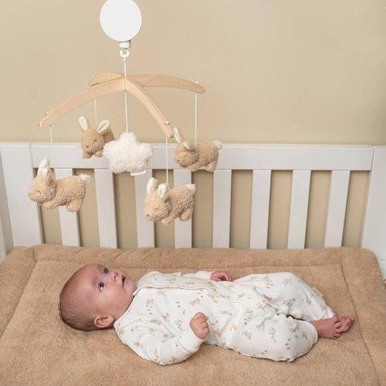 Mobile Musical Baby Bunny - Little Dutch Multicolore