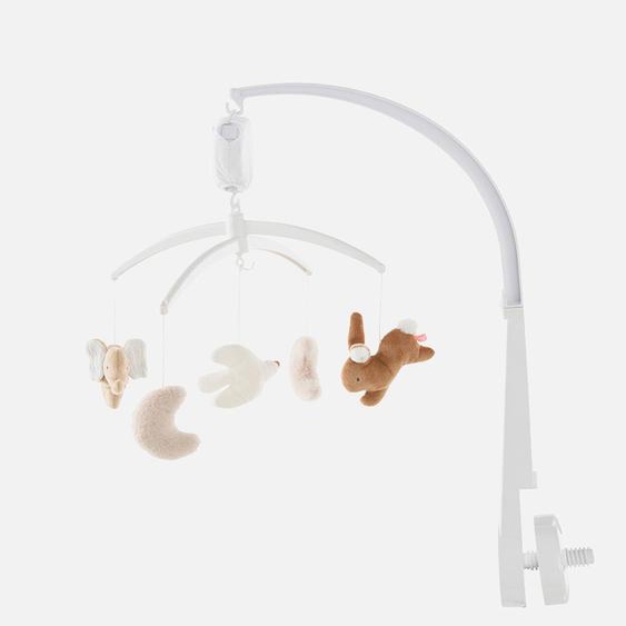 Mobile Musical Bras Plastique Ecru