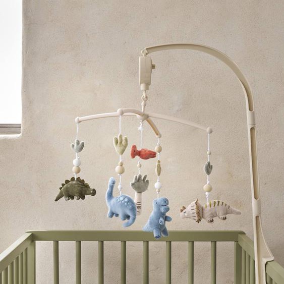 Mobile musical dinosaure MINISAURUS beige