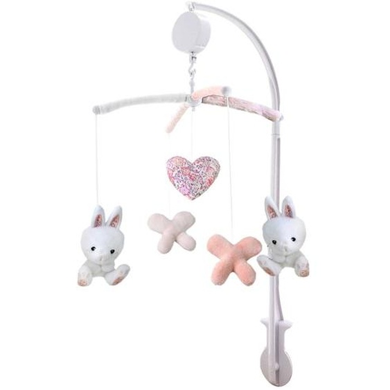 Mobile Musical Lapinou Pink