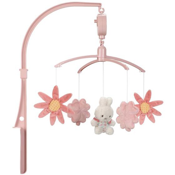 Mobile Musical Little Farm Rose, Beige, Bois