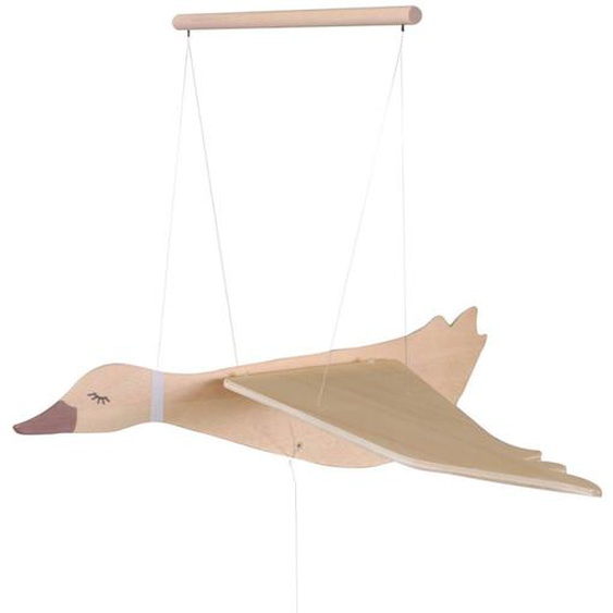 Mobile Oie Volante En Bois Beige