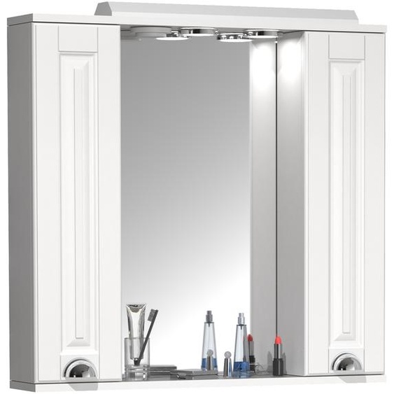 Mobilier de badge Casalo H. 71 x L. 75 x j. 14 cm blanc