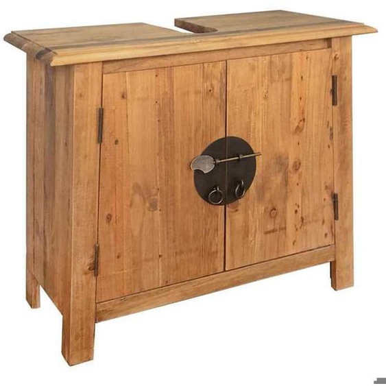 Mobilier de salle de bain, VIDAXL, Armoires de bain, Bois de pin massif M72