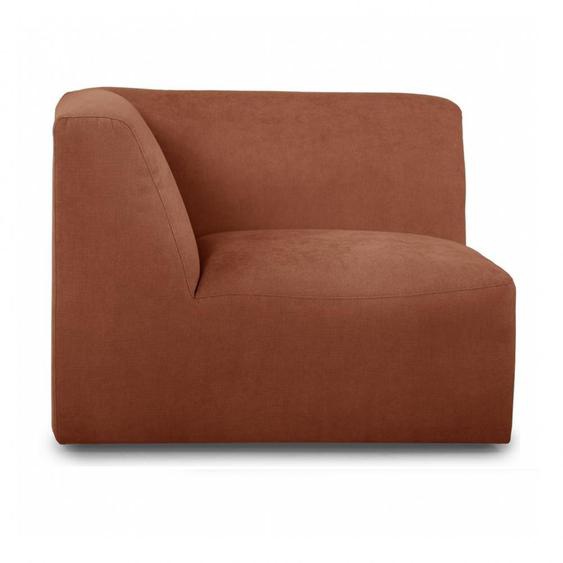 Module avec accoudoirs gauche pour Canape MOVE tissu Orange