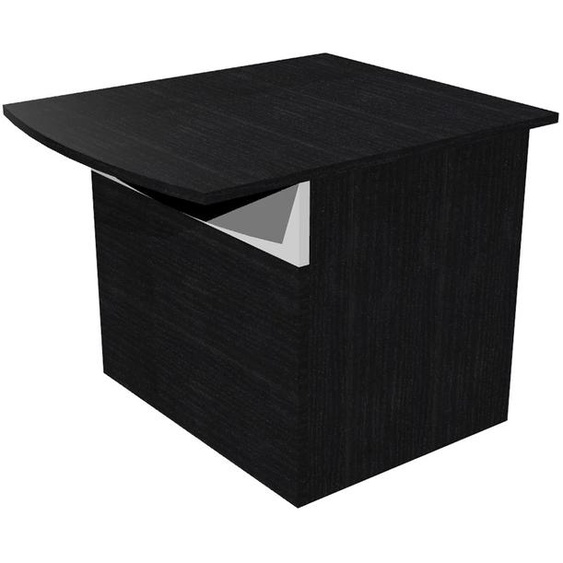 Module bas de banque daccueil OLA - L.80 cm - Noir