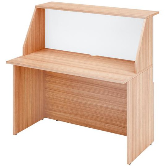 Module haut de banque daccueil OLA - L.120 cm - Noyer