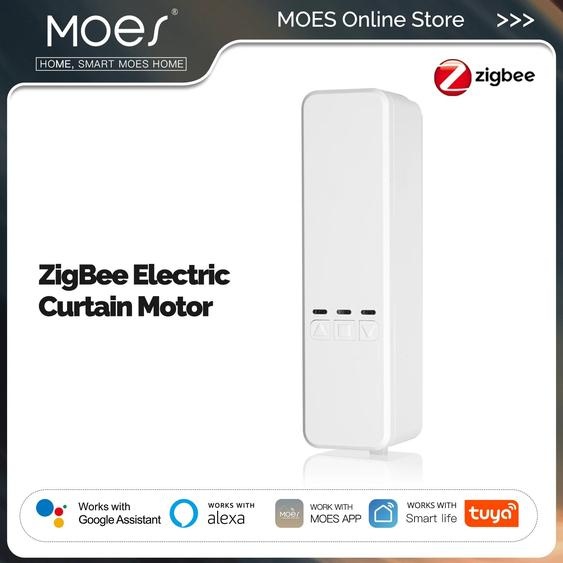 MOES Tuya Zigbee – stores roulants à chaîne intelligents, entraînement de volet dombrage, moteur de rideau électrique, contrôle par application, fonctionne avec Alexa Google Home