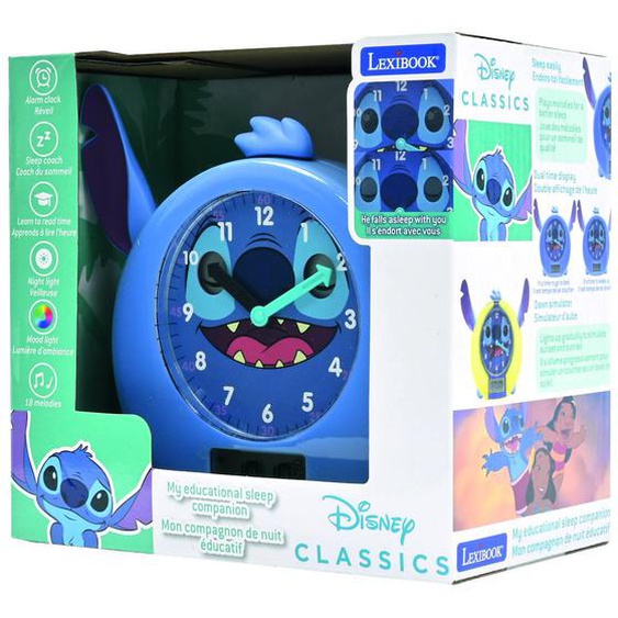 Mon Compagnon De Nuit Éducatif Stitch Multicolore