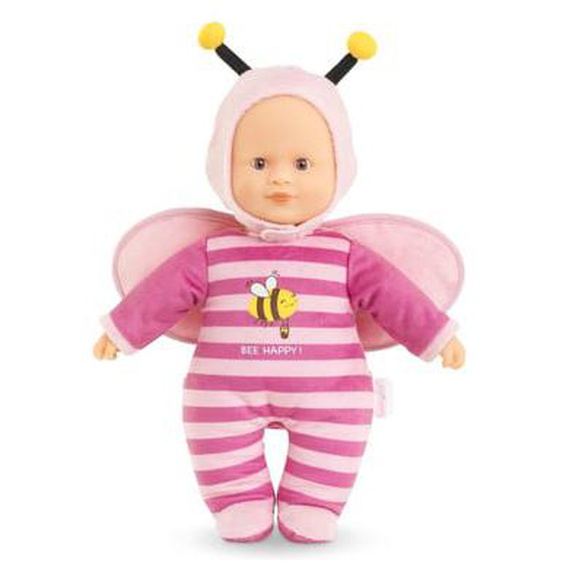 Mon Doudou  Pti Coeur Abeille  30cm
