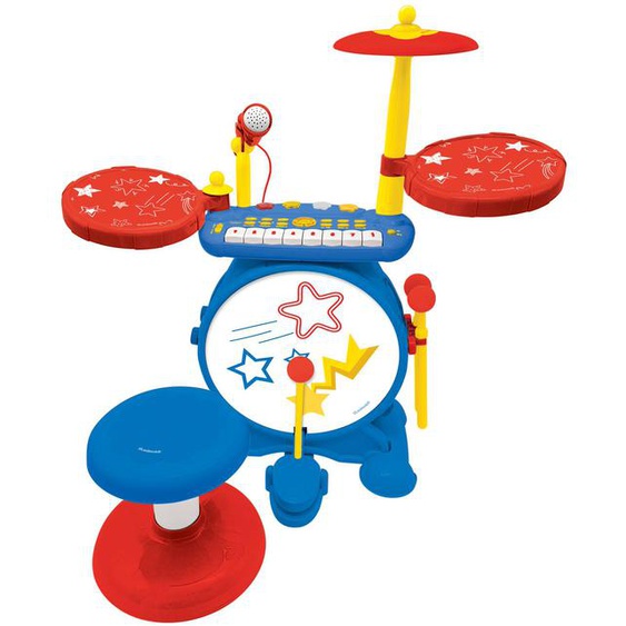 Mon Rock Band Batterie Lumineuse Complète Bleu