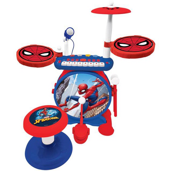 Mon Rock Band Spiderman Batterie Lumineuse Complète Rouge
