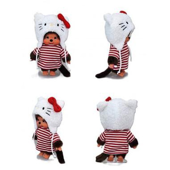 Monchichi - Hello kitty 20 cm