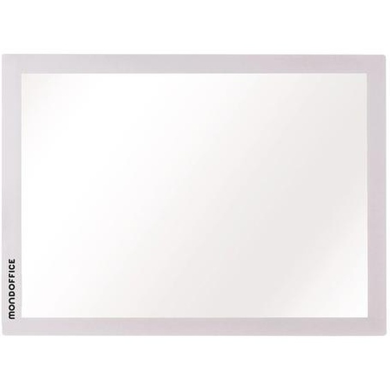 MONDOFFICE Pochette murale Cadre daffichage magnétique A4 - Cadre argent - Lot de 5
