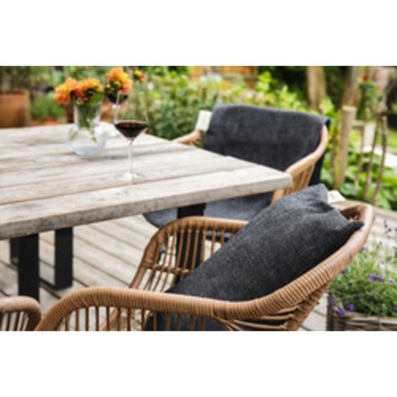 Coussin chauffant à infrarouge, gris foncé