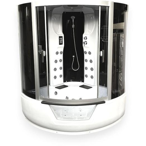Montecarlo – Baignoire Douche hydromassante angle 150 x 150 cm