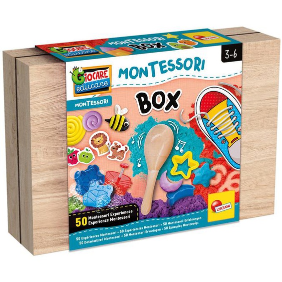 Montessori Box 50 Activités Éducatives Multicolore