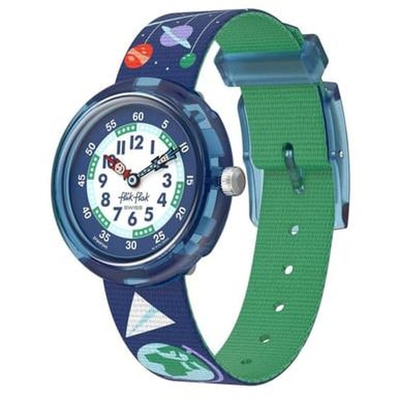 Montre Enfant Classroom creations Bleu, Blanc FBNP245