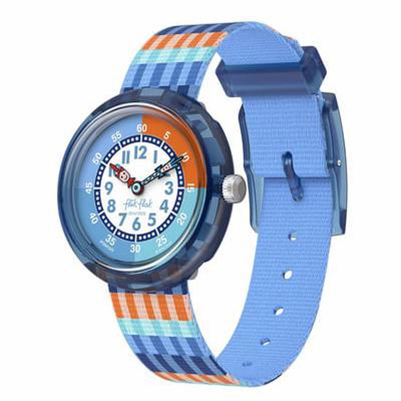 Montre Enfant Lets get artsy Blanc, Orange, Bleu FBNP243