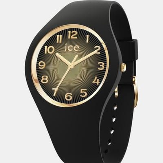 Montre Femme Ice champagne Noir, Doré 025258-ICE
