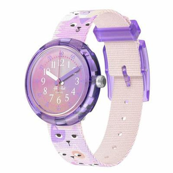 Montre Fille Friends fur-ever Rose, Violet FPNP162