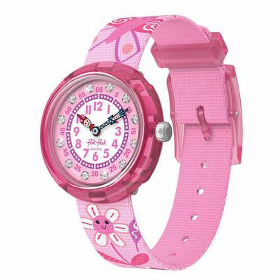 Montre Fille Lets get artsy Rose, Blanc FBNP239
