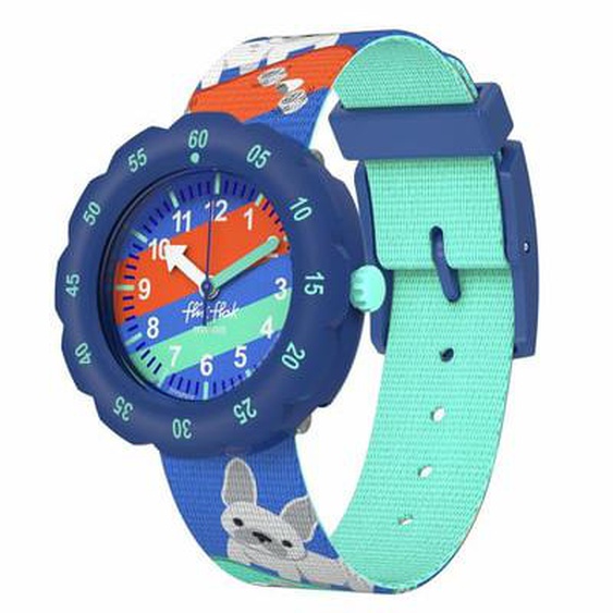 Montre Garçon Friends fur-ever Bleu, Orange, Vert FPSP075