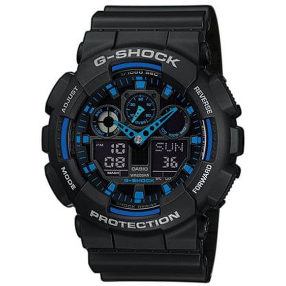 Montre Homme Casio G-shock Noir GA-100-1A2ER