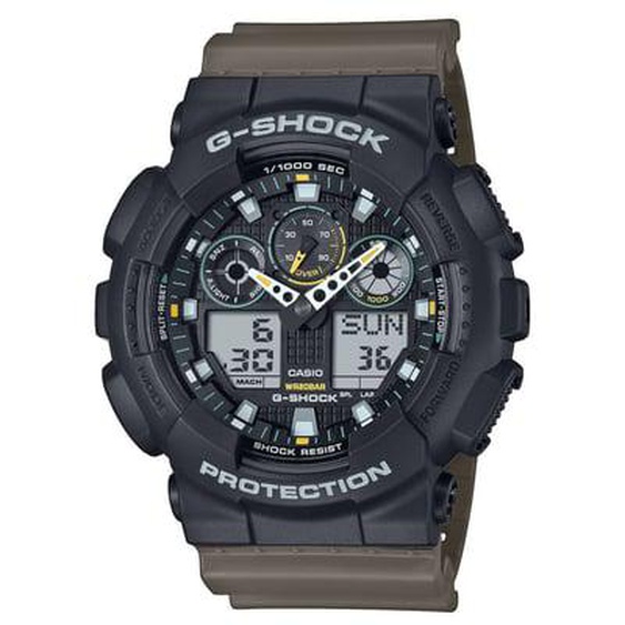 Montre Homme Casio G-shock Noir GA-100TU-1A3ER