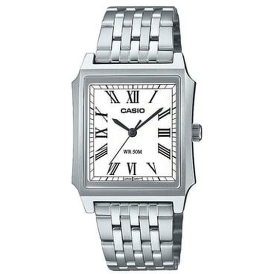 Montre Mixte Casio collection Blanc MTP-B190D-7BVEF