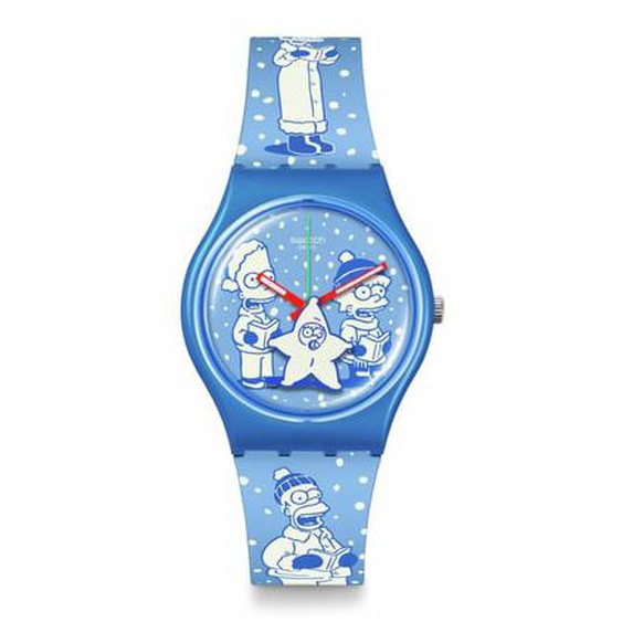 Montre Mixte The simpsons Bleu SO28Z126