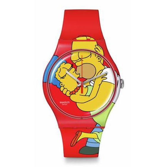 Montre Mixte The simpsons Rouge SO29Z120