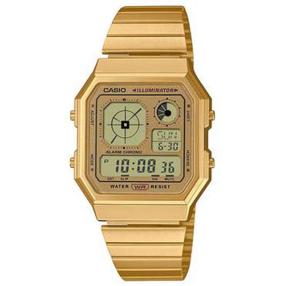 Montre Mixte Vintage Doré A130WEG-9AEF