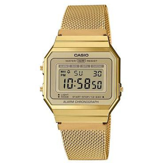 Montre Mixte Vintage edgy Doré A700WEMG-9AEF