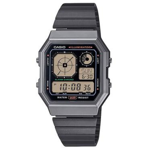 Montre Mixte Vintage Noir A130WEGG-1AEF