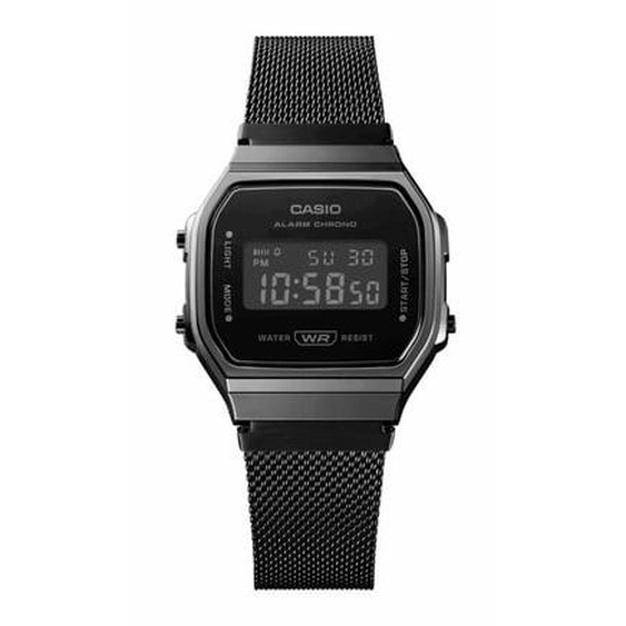 Montre Mixte Vintage Noir A168WEMB-1BEF
