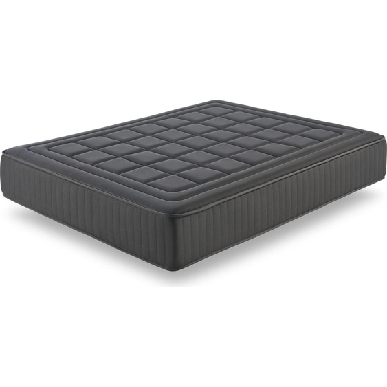 Moonia - Matelas Magnum Noir mousse à mémoire de forme - 135X190 cm