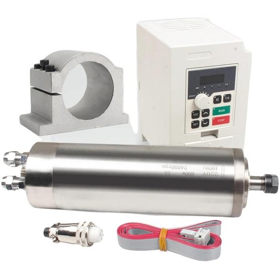 Moteur à broche, étanche, haute vitesse, avec bornier VFD, 220 V-b