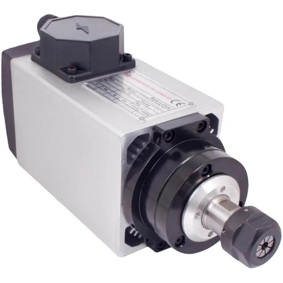 Moteur à broche, refroidissement par air, puissance de 3 kW, broche uniquement
