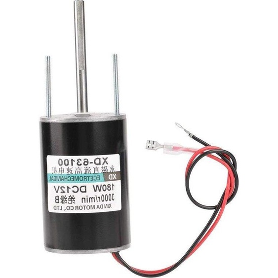 Moteur à courant continu 12/24 V, 150 W, à grande vitesse