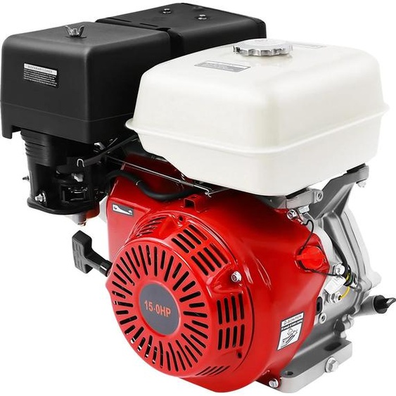 Moteur à essence, 4 temps, puissance de 9700 W, couleur rouge