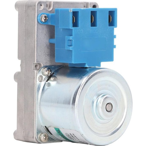 Moteur à vis sans fin, 20 W, forte conductivité, poêle à pellets pour cheminée électrique, armoire à boissons, AC220 V, 2 tr/min par minute (270 kg cm)